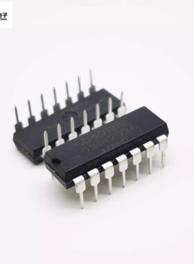 CD4013 CD4013BE DIP14直插集成电路IC芯片 2路D型触发器国产全新