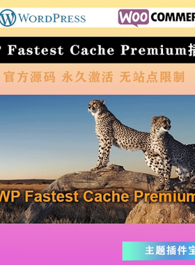WP Fastest Cache Premium 全站生成html静态缓存加速优化插件
