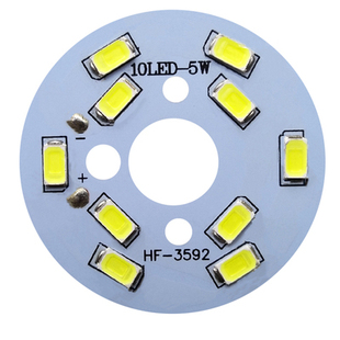 LED5730 圆形led水晶灯光源板带线32W5W44MM 吸顶灯餐吊灯维修灯