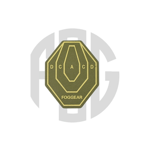 FOG-K-004 IPSC 菱形靶 靶魔术贴章/士气章  文玩 射出勾