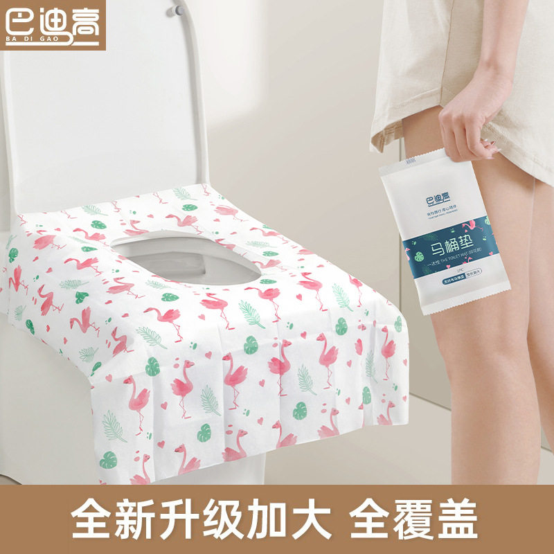 巴迪高加大加厚灭菌一次性马桶垫图片