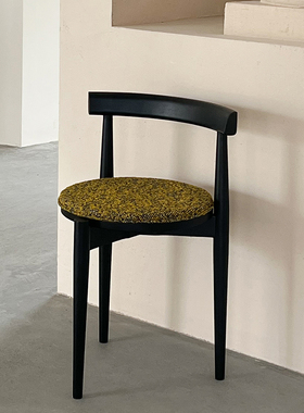 HITCHCOCK Alvar/阿尔瓦椅 Kvadrat艺术椅子复古简约侘寂实木餐椅