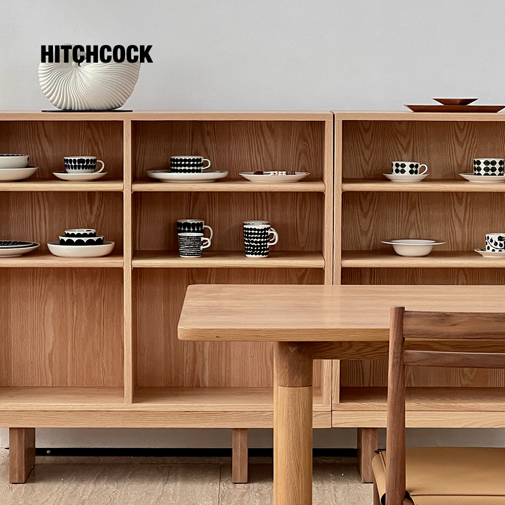 家用书柜置物架Hitchcock全实木