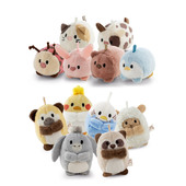 德国NICI迷你团子小羊挂件毛绒小挂饰企鹅公仔可爱小猫玩偶鹦鹉