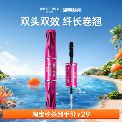 蜜丝婷4D睫毛膏双头双效不晕染