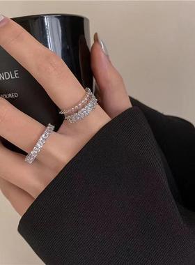 2024新款食指戒子满钻小众设计