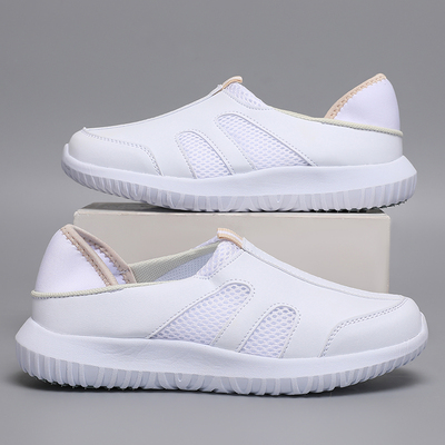 2025新款护士鞋软底超轻后跟可踩