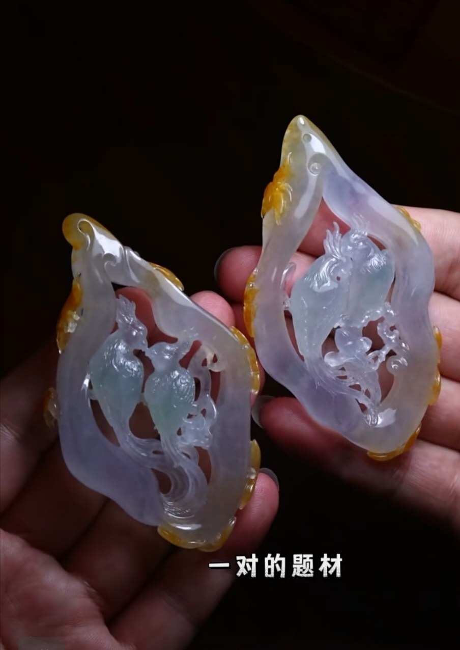 翡翠玉石来料加工雕刻琥珀蜜蜡南红玉石挂件加工吊坠