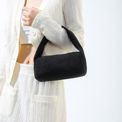 休闲简约纯色百搭潮流小包包