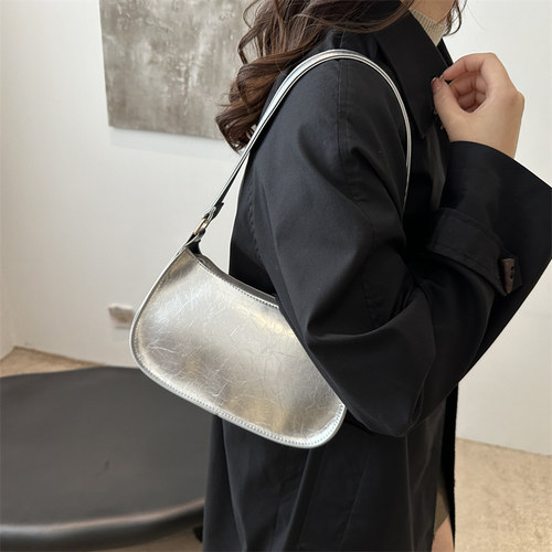 小众设计单肩洋气手提通勤小方包