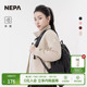 NEPA耐葩24秋冬女士保暖休闲衣时尚 舒适绒布夹克7K86100