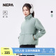 NEPA耐葩户外24秋冬女士防风外套宽松舒适连帽夹克7K60660