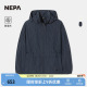 收腰时尚 女士夹克中长款 防风外套7M20668 新品 NEPA耐葩户外26春季