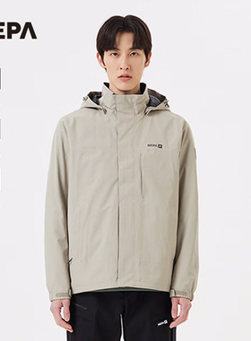 NEPA耐葩2024春夏户外男士冲锋衣防风透湿防水夹克7K10509