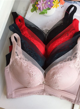 DAIYU/戴丝玉正品新款女内衣中厚AB杯半片式无钢圈文胸罩DW96206