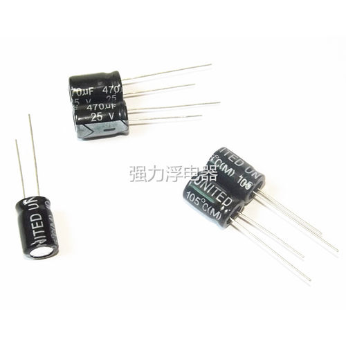 电解电容器470UF25V体积8*12