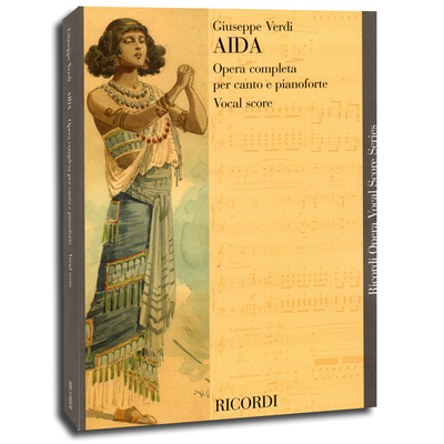 AIDA Opera Completa per canto e pianoforte Giuseppe Verdi