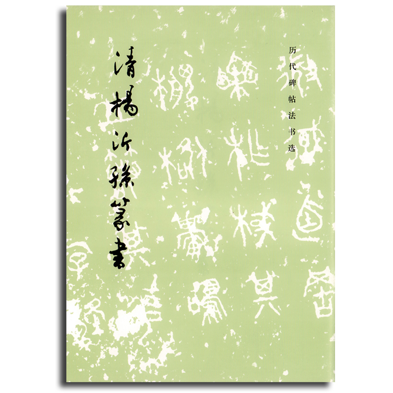 正版 历代碑帖法书选  清杨沂孙篆书 毛笔字初学者入门书法练字帖 毛笔字书法教程书籍 成人毛笔软笔篆书练字帖 文物出版社