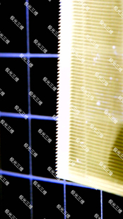 三角形楔形锯齿 2um分辨率微纳3D打印金字塔尖状微锥微针PDMS模具