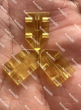 2um分辨率微纳3D打印透明微流道高精度微流控芯片30-150um直径