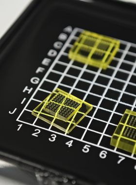 微纳3D打印微孔微针微柱2um分辨率精密加工耐高温PDMS模具陶瓷件