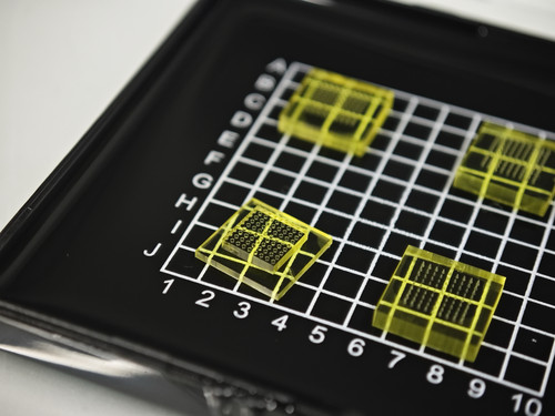 微纳3D打印微孔微针微柱2um分辨率精密加工耐高温PDMS模具陶瓷件