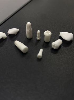Octavelight 精密加工陶瓷3D打印贴面种植体配件氧化铝陶瓷3D打印