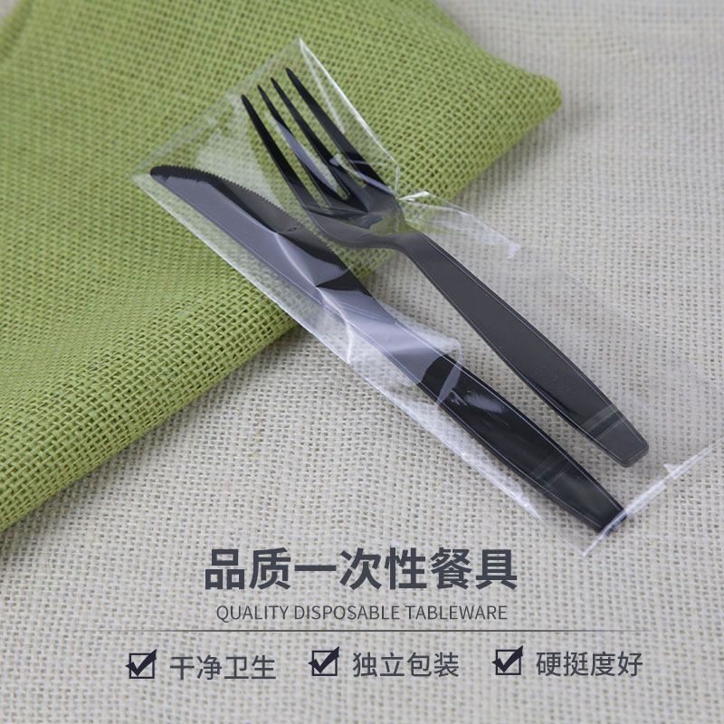 一次性刀叉餐具塑料叉勺披萨外卖图片