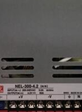全新正品NEL-300-4.2 252W 4.2V60A超薄防潮明纬LED彩色大屏电源