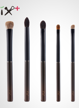 菲丝加芬新松毯S系列限量版黄狼尾灰羊毛黑狐玉毛眼部刷柔软亲肤