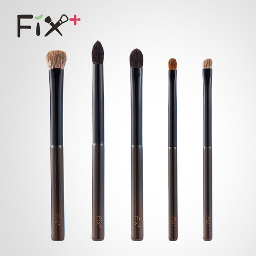 菲丝加芬新松毯S系列限量版黄狼尾灰羊毛黑狐玉毛眼部刷柔软亲肤