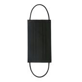 黑白口罩一次性加厚三层防护防尘防晒透气成人学生男女黑口罩