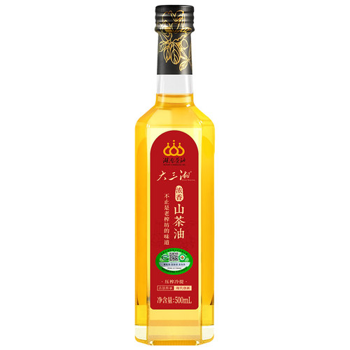大三湘有机冷榨浓香山茶油