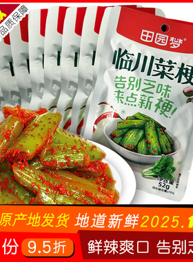 田园梦鲜辣临川菜梗36g/52g/86g/216g*5新下饭稀饭面条抚州芥菜