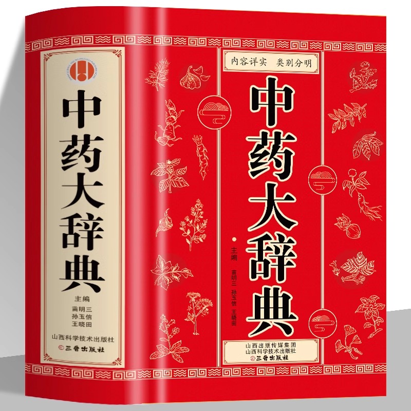 正版 中药大辞典 精装版全套 原版 中药学书籍词典 辞典中药书中药材中药字典中医药大词典药学医学工具书药膳大辞典剂量倪海厦