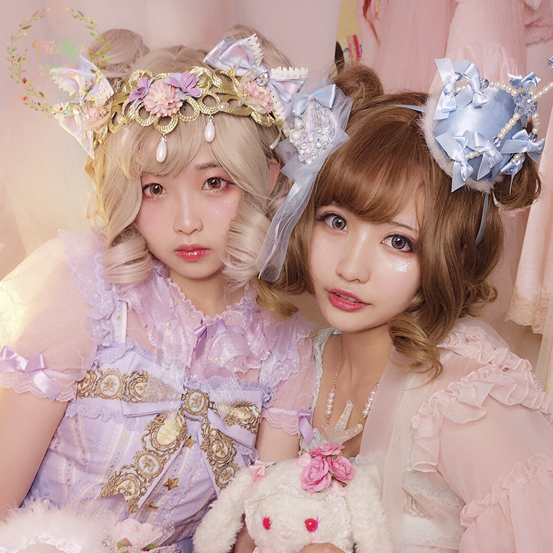 lolita假发爱丽丝乐园可爱现货