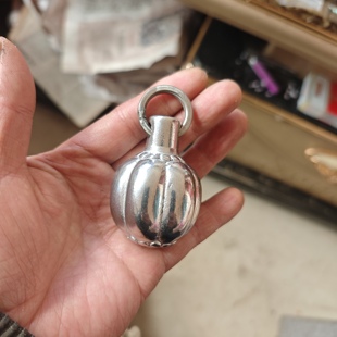 复古骨朵锤健身车载防身破窗流星锤冷带扣不锈钢兵器收藏影视道具