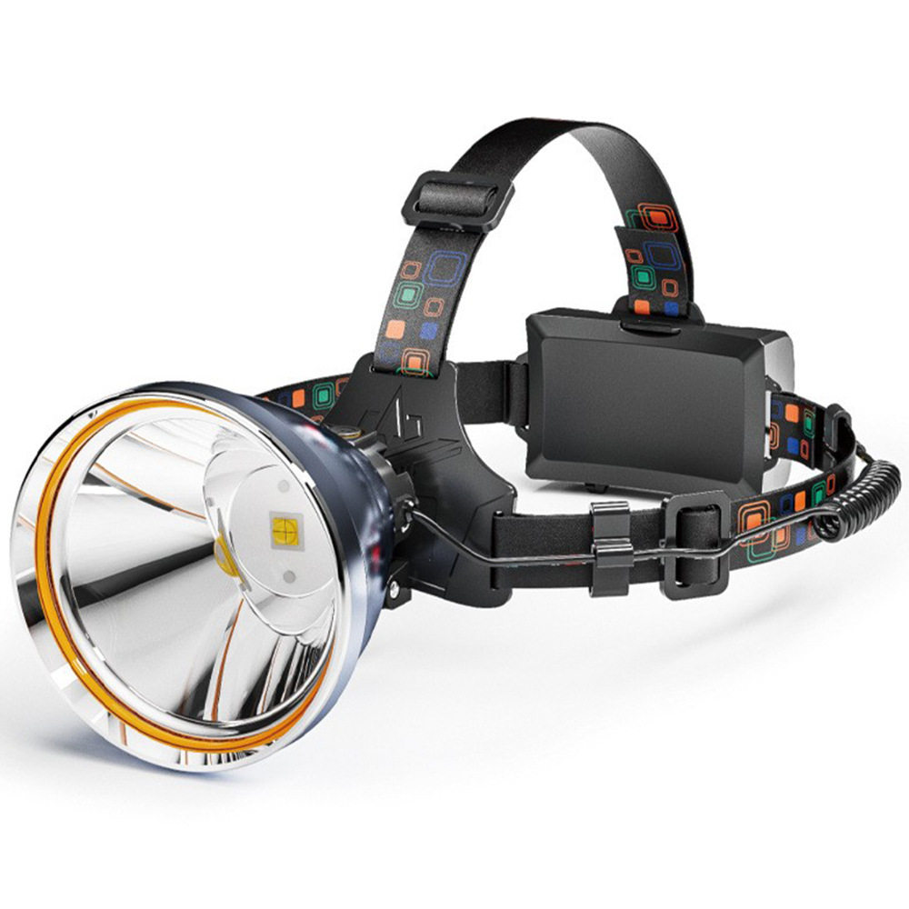 新款大功率强光远射充电头戴灯户外长续航钓鱼灯矿灯感应头灯