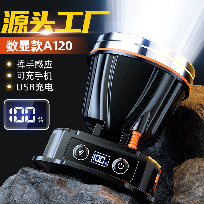超亮钓鱼矿灯户外充电头戴式高流明照明灯LED长续航强光锂电头灯