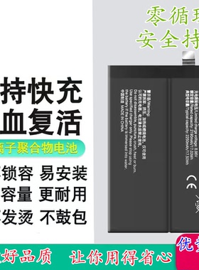适用vivo iQOO NEO5S IQOO9SE手机电池V2055A V2154A电B-P5 B-S9