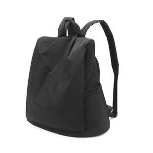 无印直供 休闲背包双肩包电脑背包大容量百搭书包纯色男女 日式