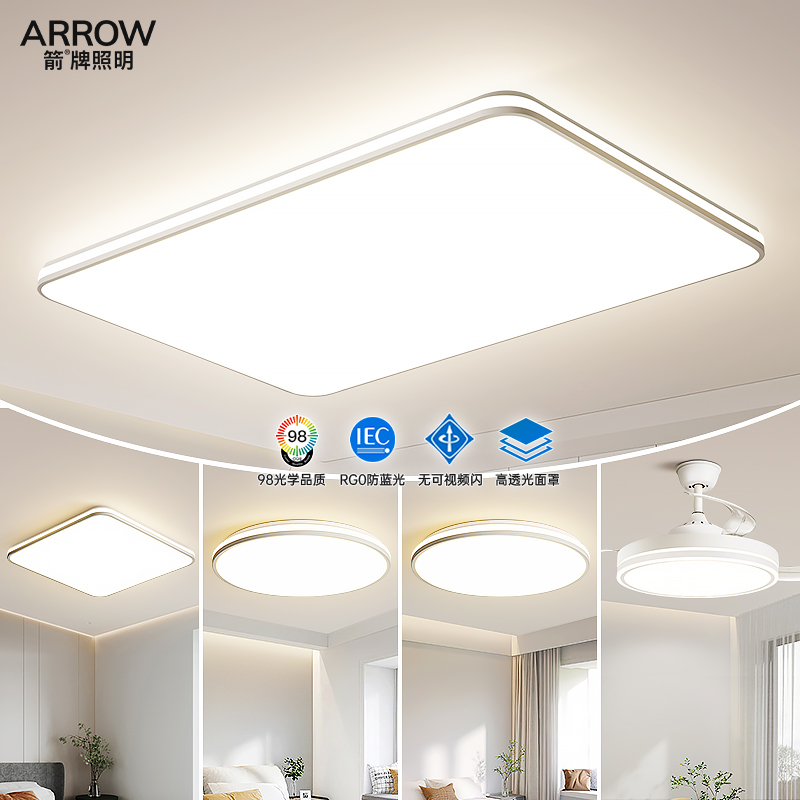 ARROW箭牌客厅主灯极简吸顶灯具