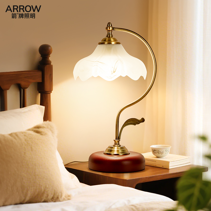 复古台灯欧式卧室床头灯民宿书房