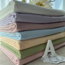 定做订制A类100支加厚长绒棉磨毛床笠床罩宿舍纯棉全棉床单三件套