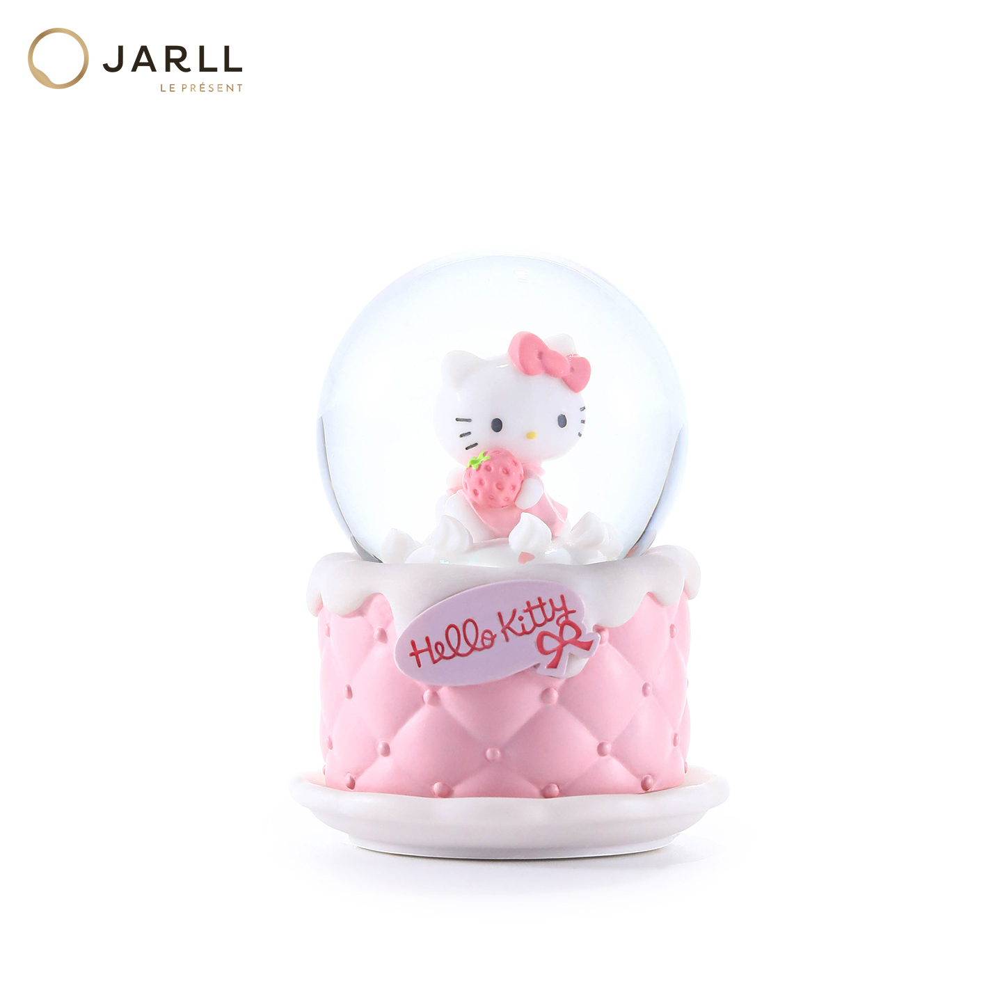 jarll赞尔kitty生日水晶球音乐盒