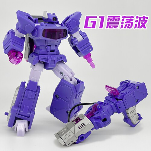 变形玩具震荡波金刚G1男孩动画版