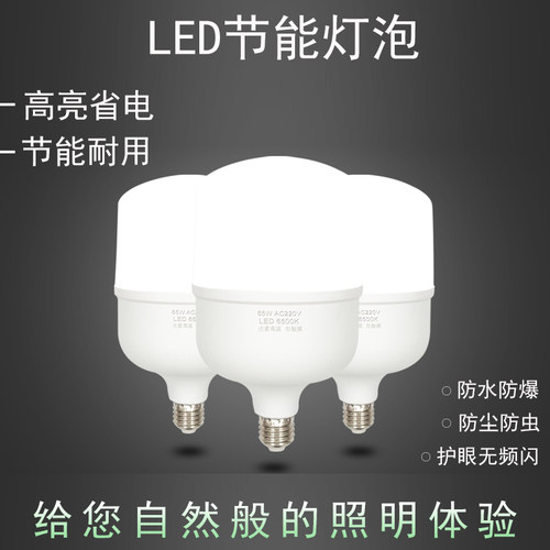 节能220V家用大功率LED灯泡