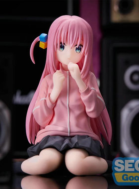 动漫周边孤独摇滚！后藤独坐姿美少女手办公仔摆件模型礼物奥特曼