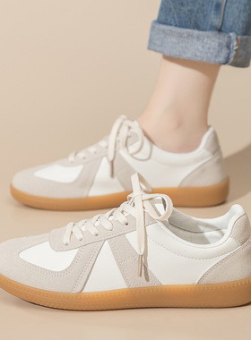 情侣鞋百搭休闲小白鞋女ins韩版男女德训鞋子平底板鞋阿甘鞋F8815