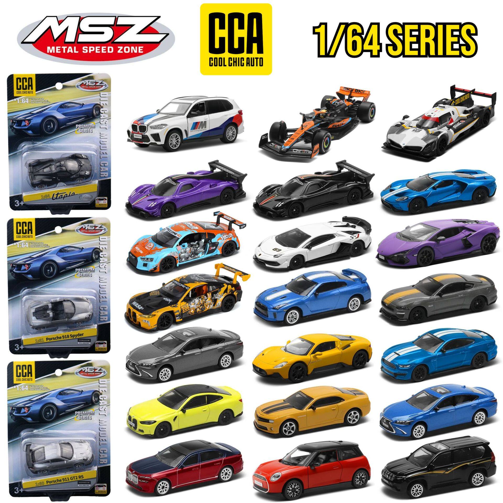 正版CCA彩珀汽车模型缩放小比合金车/玩具仿真车/